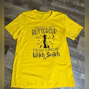 Women’s Yellow Graphic T-Shirt